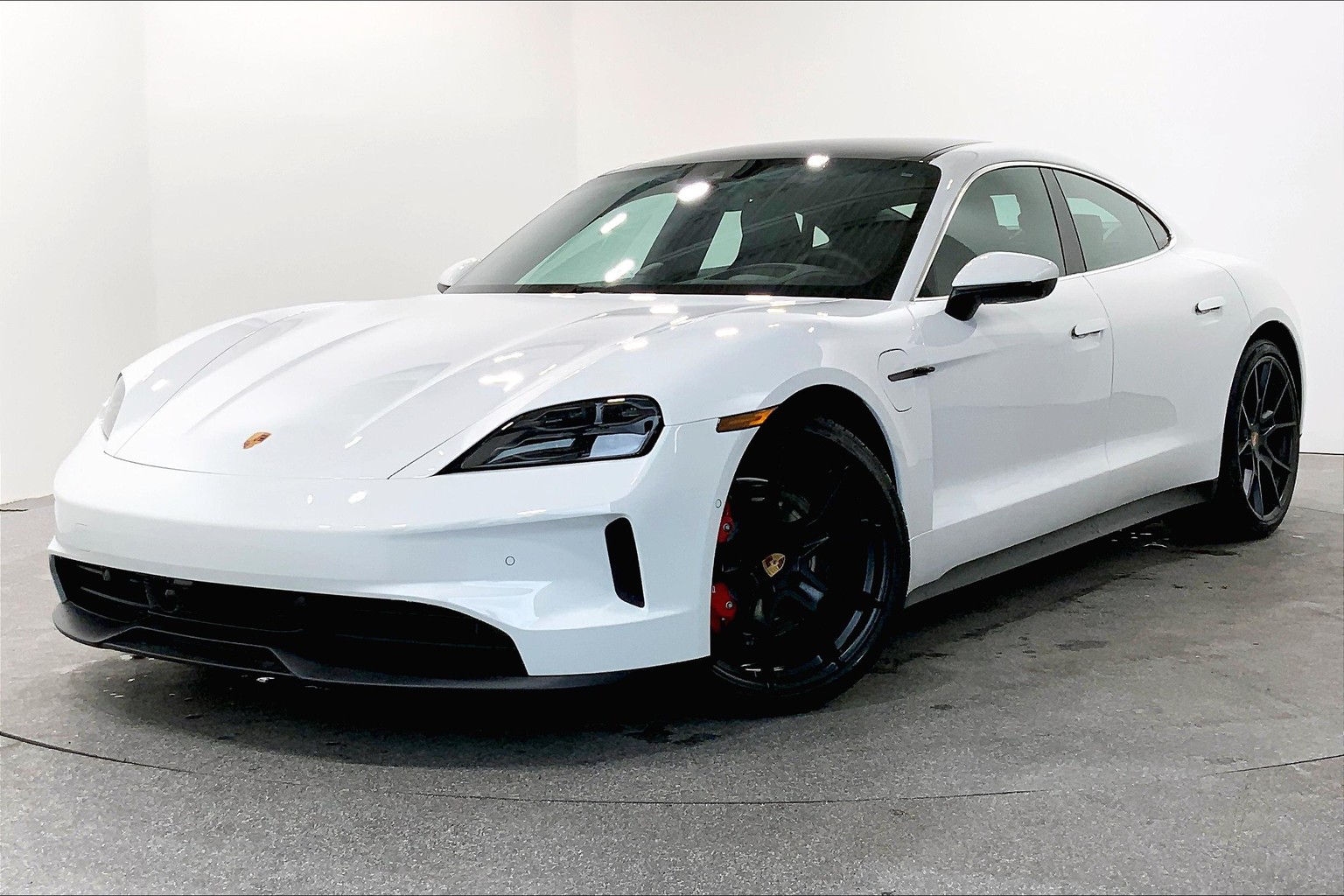 White 2025 Porsche Taycan Automatic