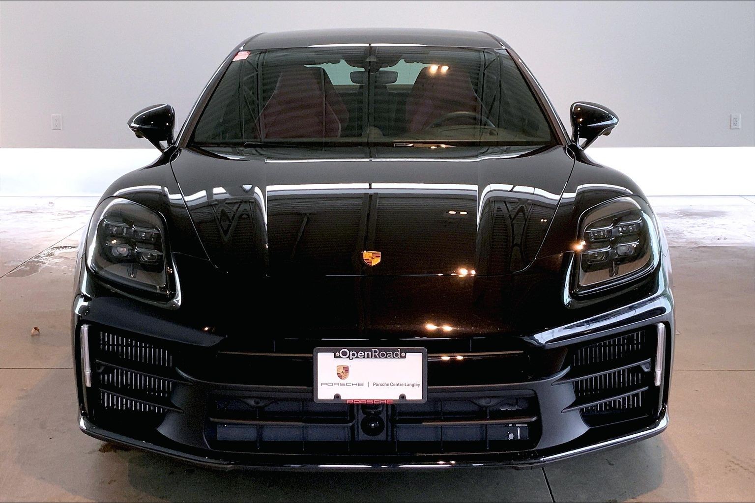 Jet Black Metallic 2025 Porsche Panamera Sedan All-Wheel Drive Automatic