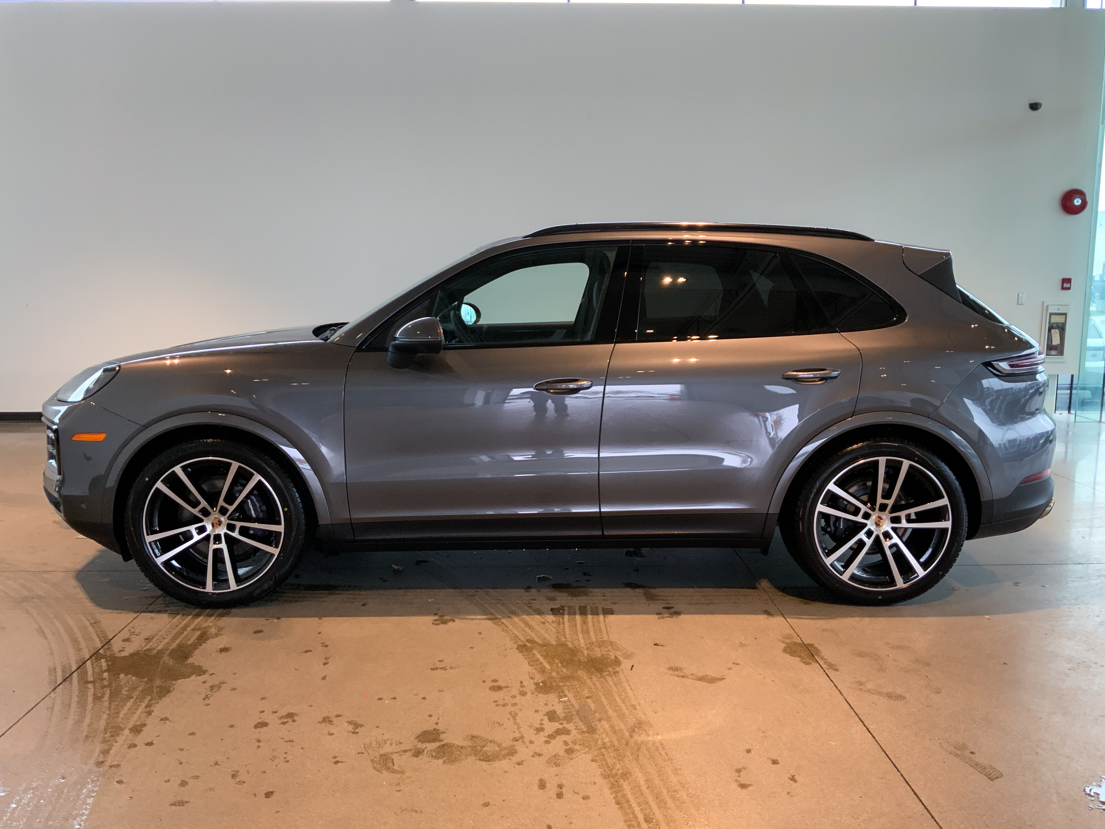 Gray (Quarzite Grey Metallic) 2026 Porsche Cayenne SUV / Crossover All-Wheel Drive Automatic