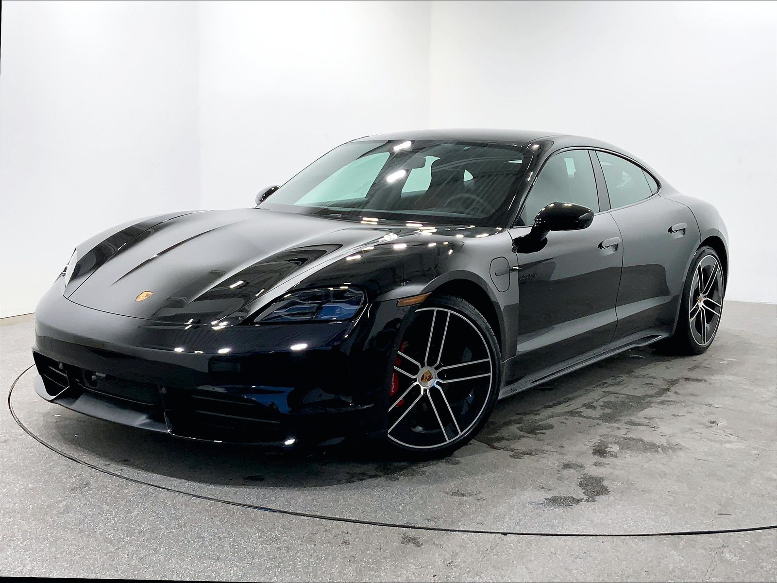 Jet Black Metallic 2026 Porsche Taycan Sedan All-Wheel Drive Automatic