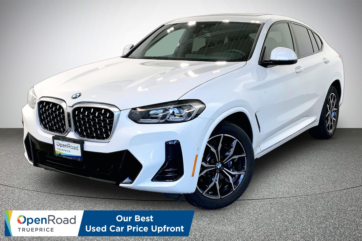 Alpine White Non-Metallic 2023 BMW X4 xDrive30i AWD SUV / Crossover All-Wheel Drive Automatic