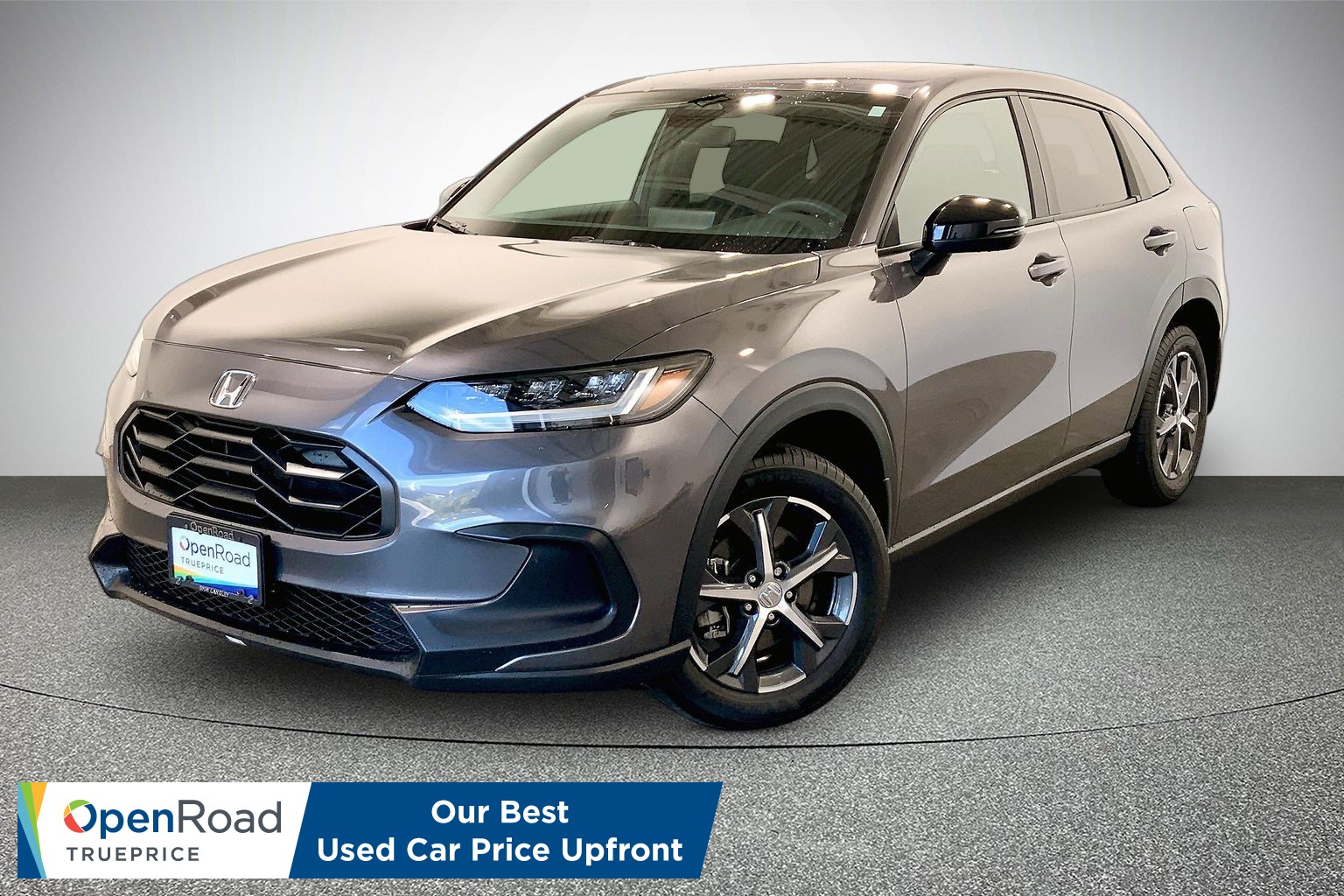 Gray 2025 Honda HR-V Sport AWD SUV / Crossover All-Wheel Drive Automatic