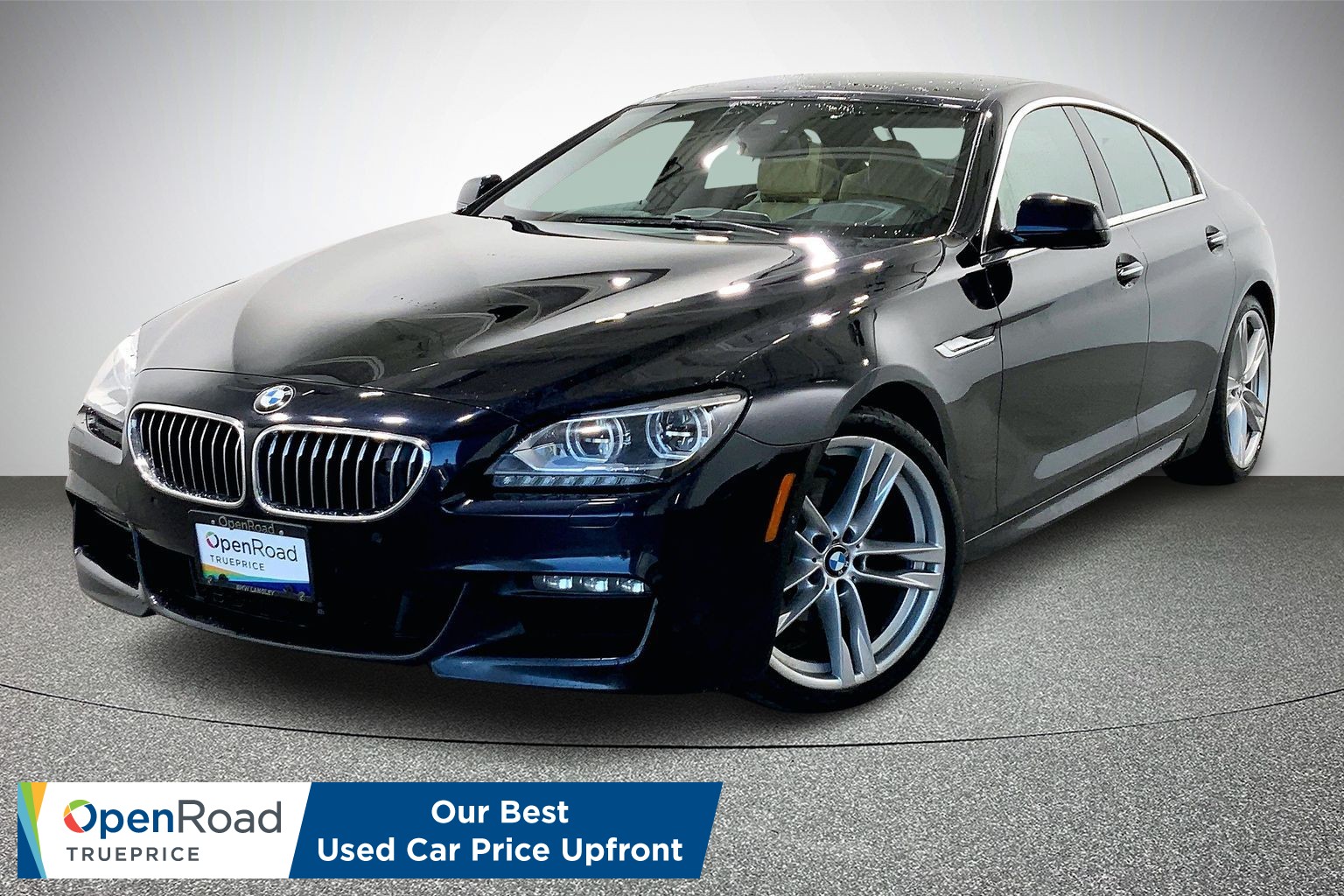 Carbon Black Metallic 2013 BMW 6 Series 650i xDrive Gran Coupe AWD Sedan All-Wheel Drive Automatic