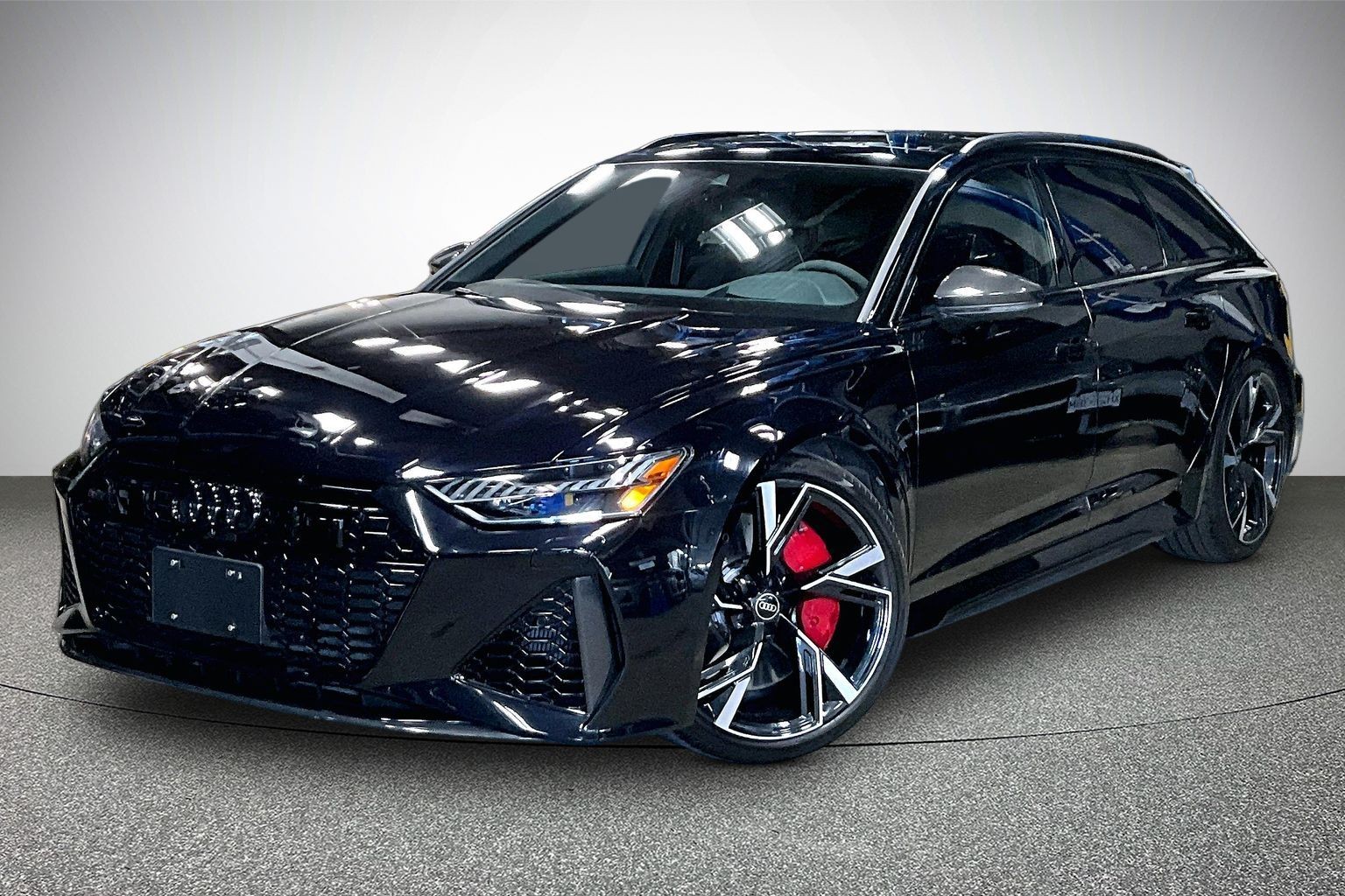 Sebring black, crystal effect 2023 Audi RS 6 Avant Wagon All-Wheel Drive Automatic