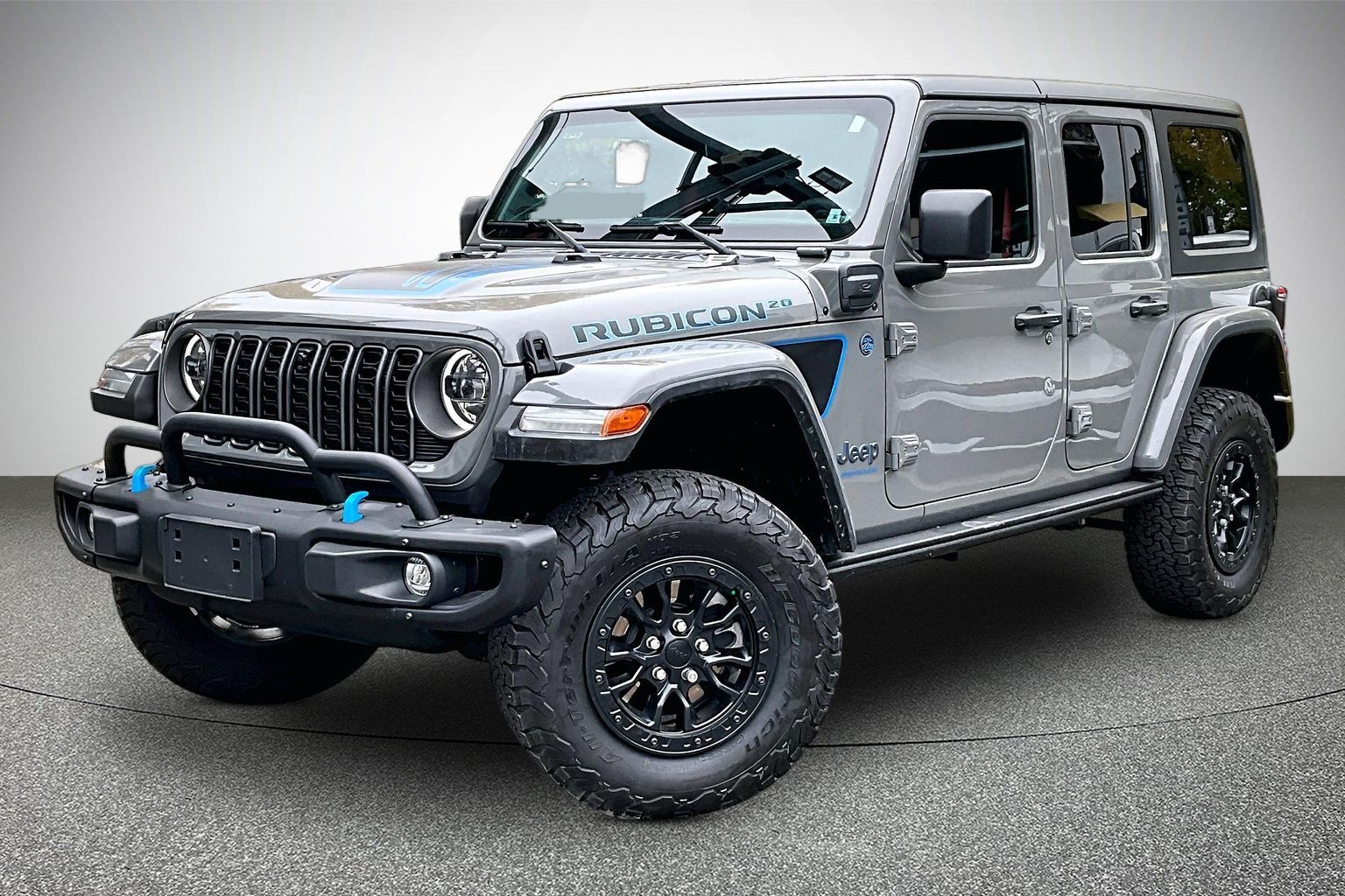 Gray 2023 Jeep Wrangler 4xe SUV / Crossover Four-Wheel Drive Automatic
