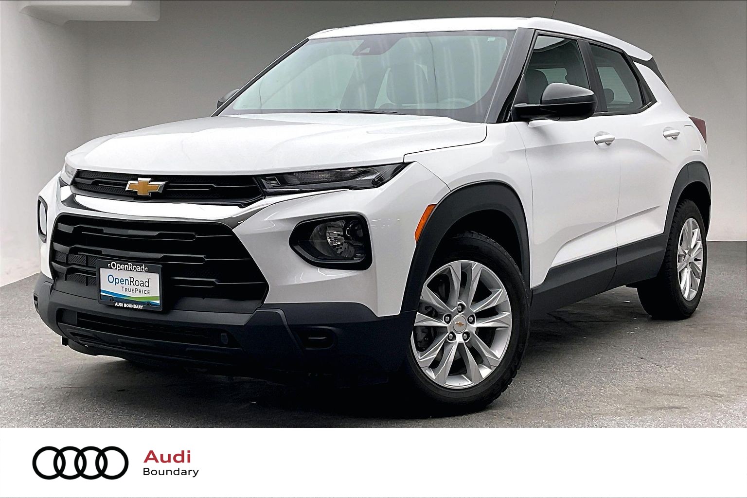 Summit White 2021 Chevrolet Trailblazer LS FWD SUV / Crossover Front-Wheel Drive Automatic