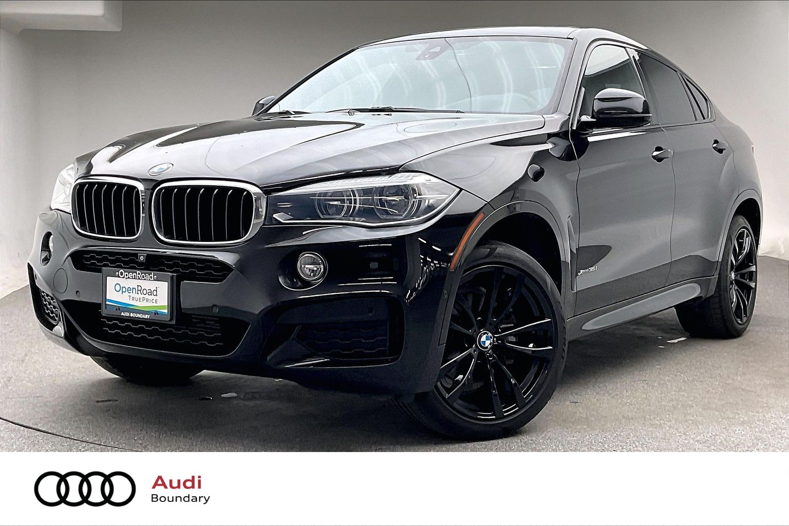 Black Sapphire Metallic 2019 BMW X6 xDrive35i AWD SUV / Crossover All-Wheel Drive Automatic