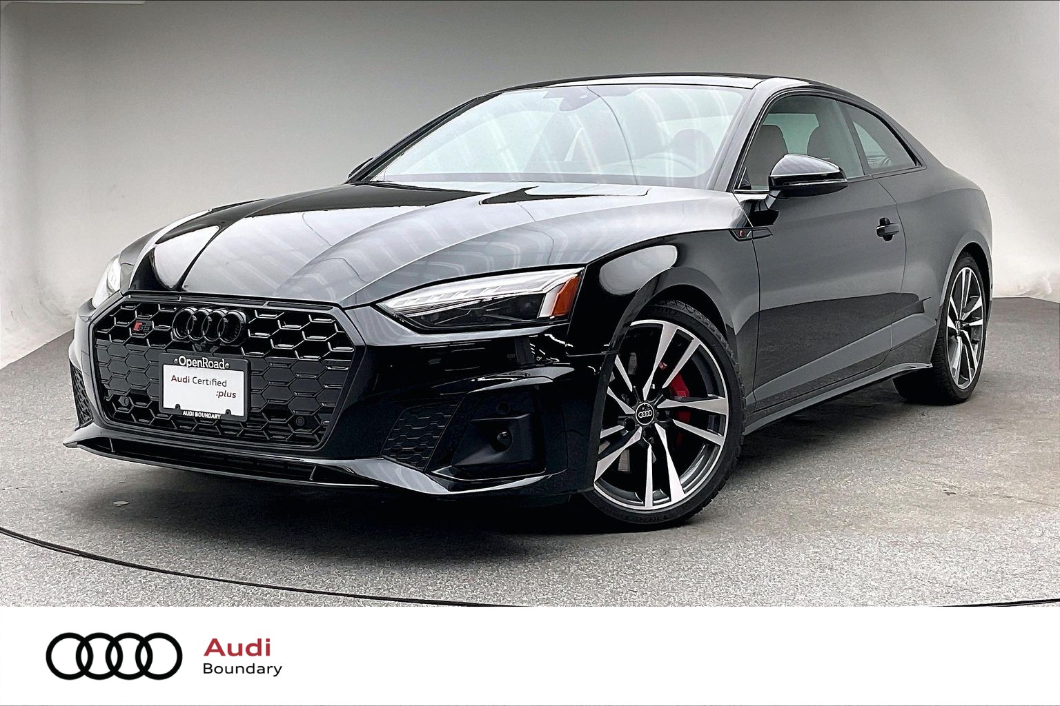 Mythos Black Metallic 2023 Audi S5 3.0 TFSI quattro Technik Coupe AWD Coupe Automatic
