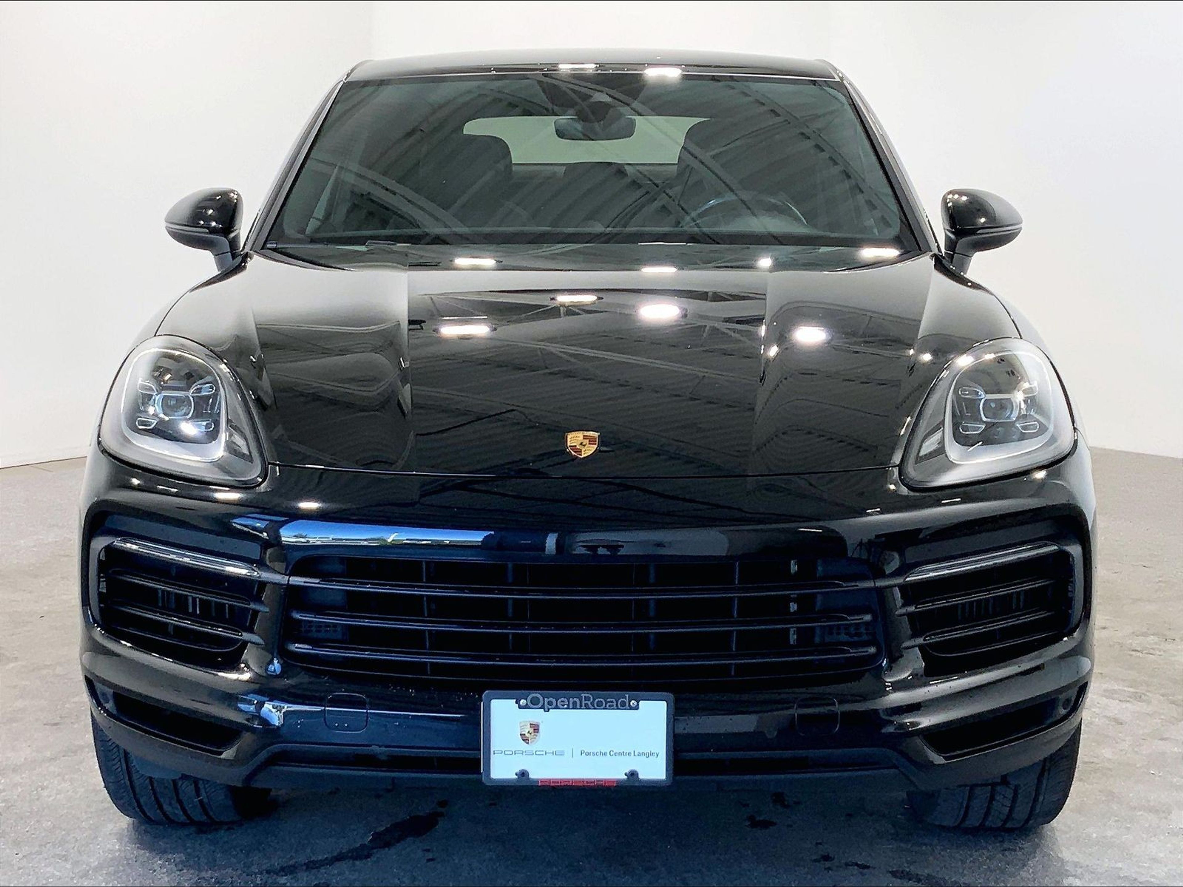 Black 2020 Porsche Cayenne Coupe Coupe All-Wheel Drive Automatic
