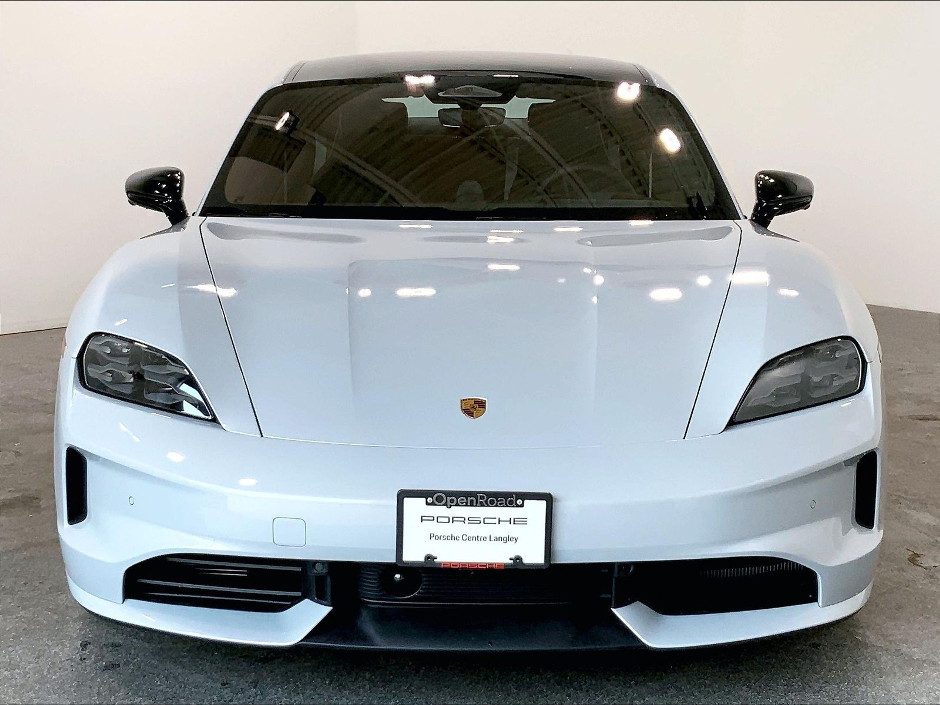 Gray (Ice Grey Metallic) 2026 Porsche Taycan Sedan All-Wheel Drive Automatic