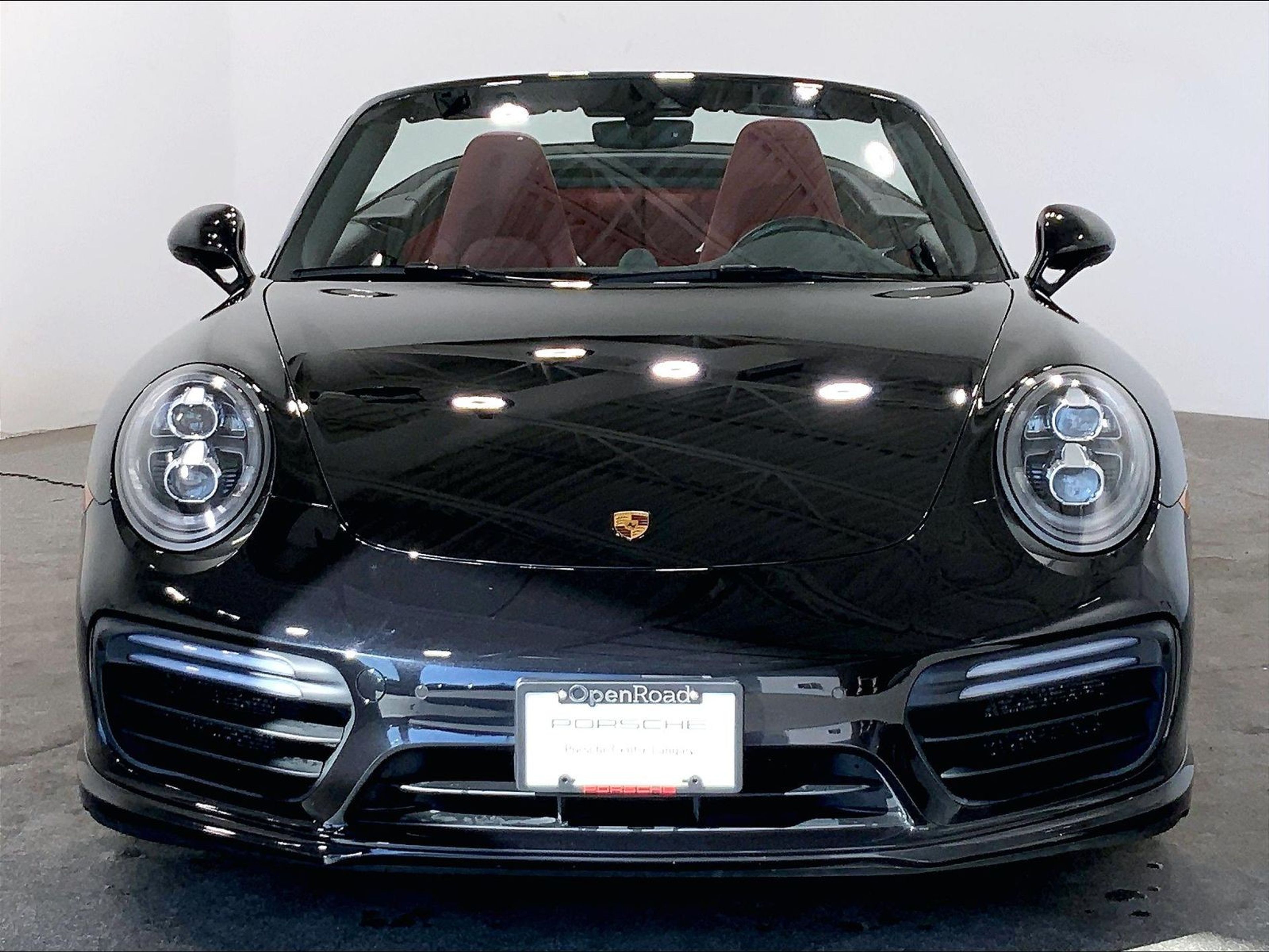 Jet Black Metallic 2019 Porsche 911 Convertible All-Wheel Drive Automatic