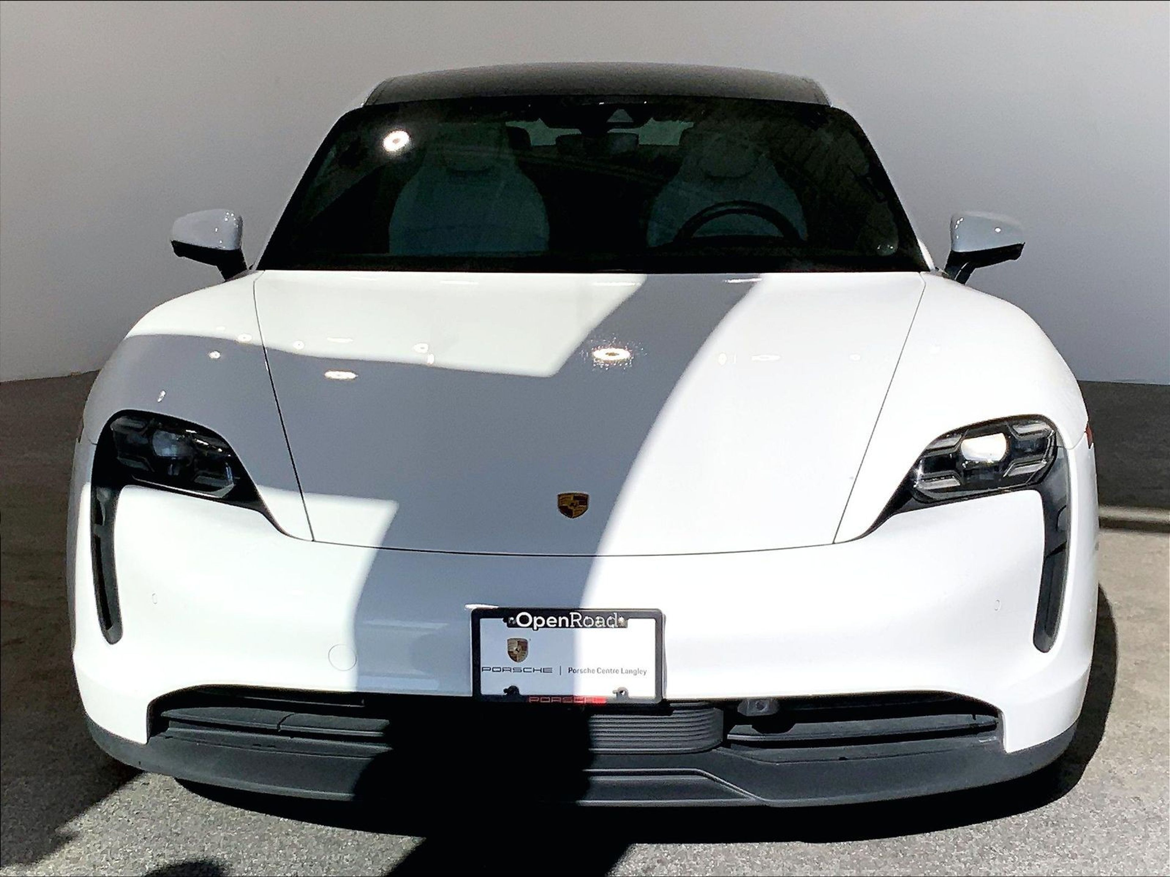 White 2020 Porsche Taycan Sedan All-Wheel Drive Automatic