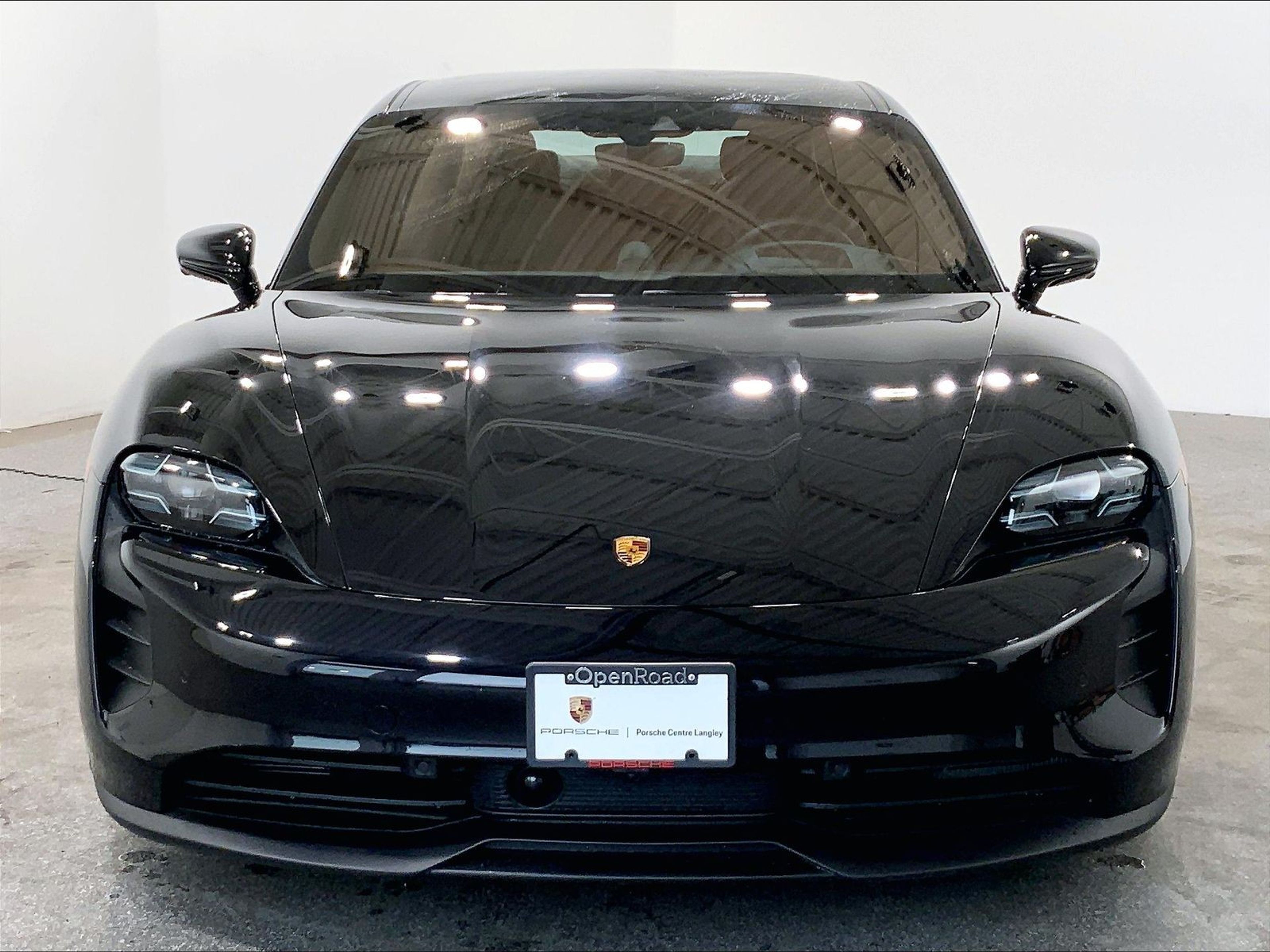 Jet Black Metallic 2023 Porsche Taycan Sedan All-Wheel Drive Automatic