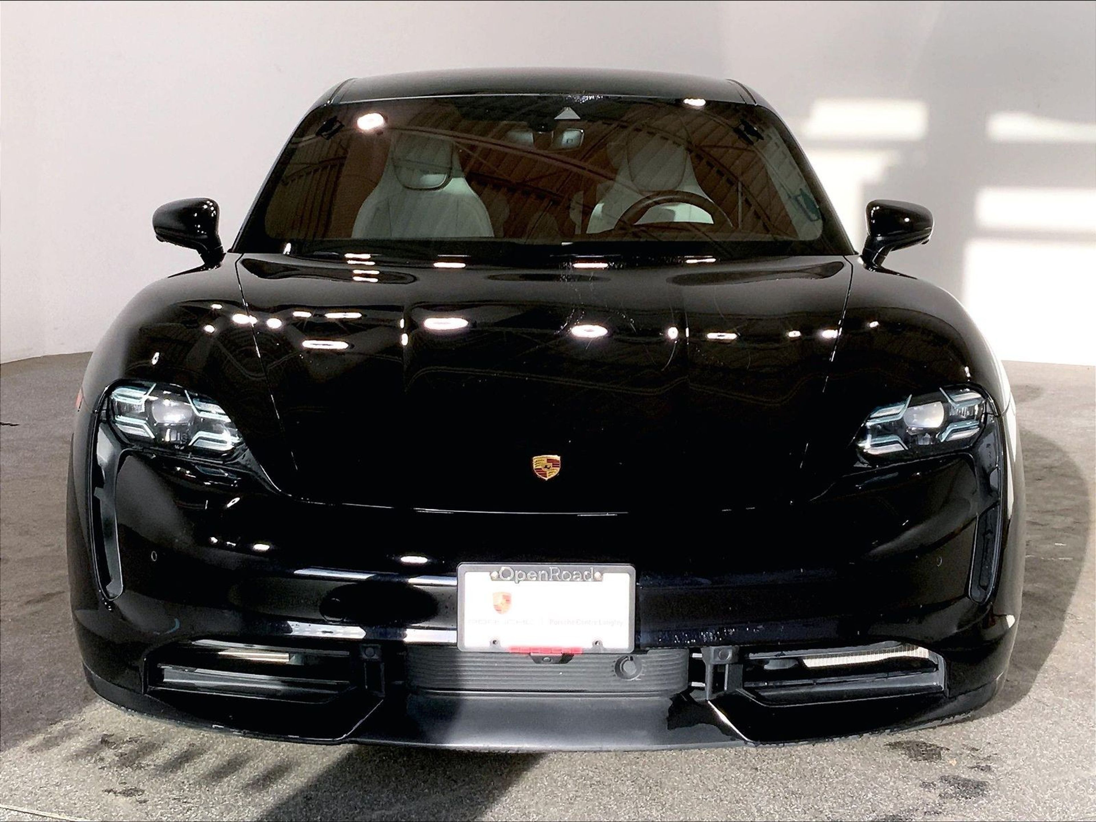 Jet Black Metallic 2020 Porsche Taycan Sedan All-Wheel Drive Automatic