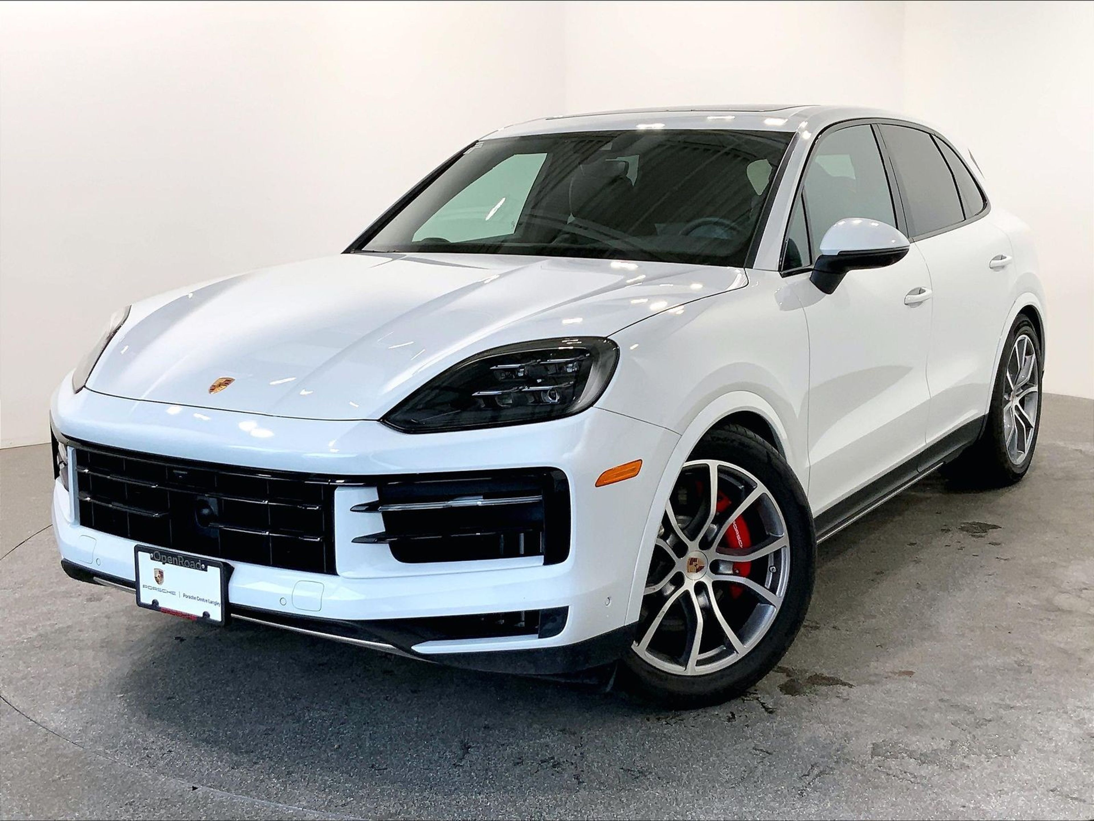 Carrara White Metallic 2025 Porsche Cayenne SUV / Crossover All-Wheel Drive Automatic