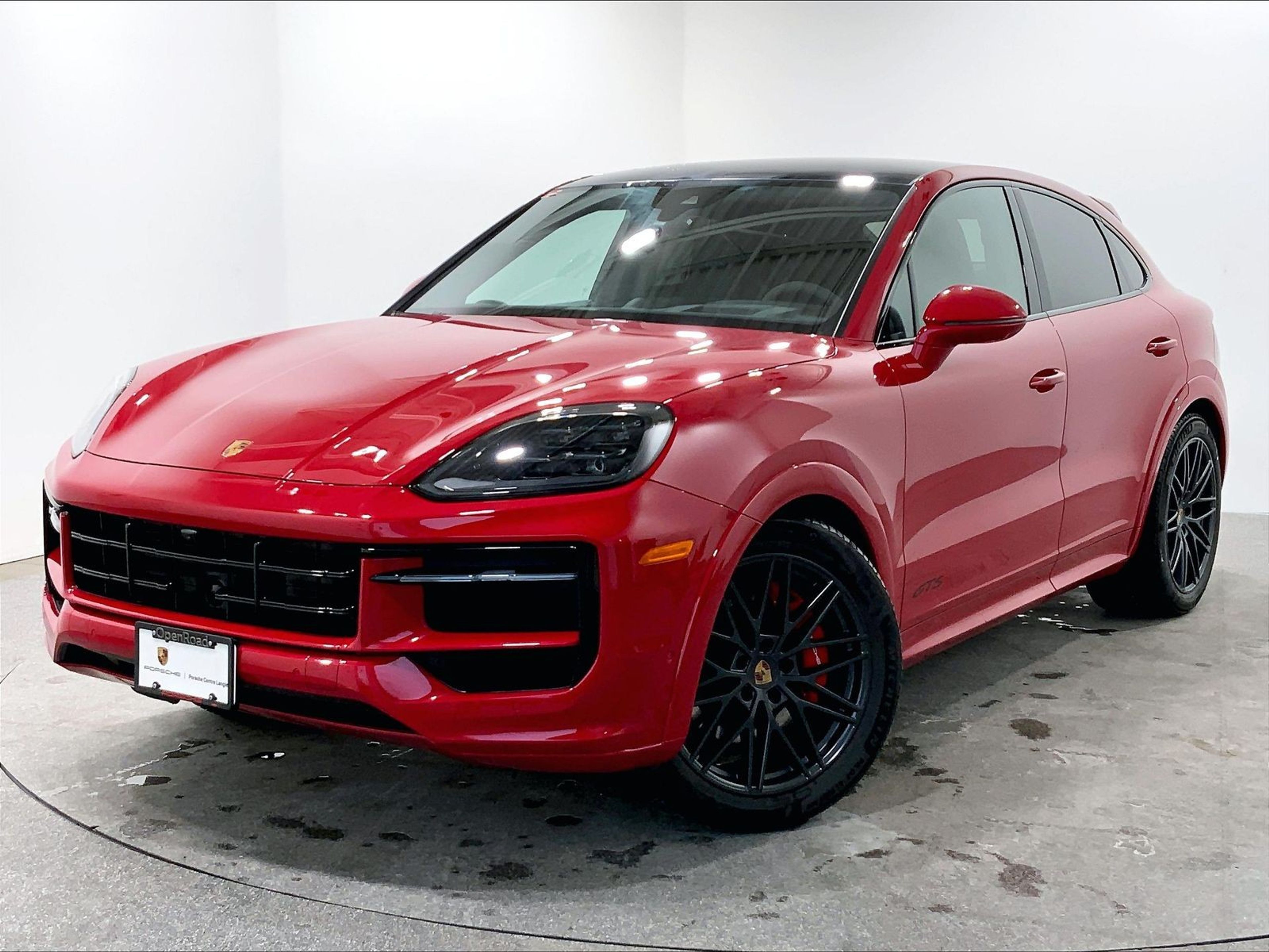 Carmine Red 2025 Porsche Cayenne Coupe Coupe All-Wheel Drive Automatic