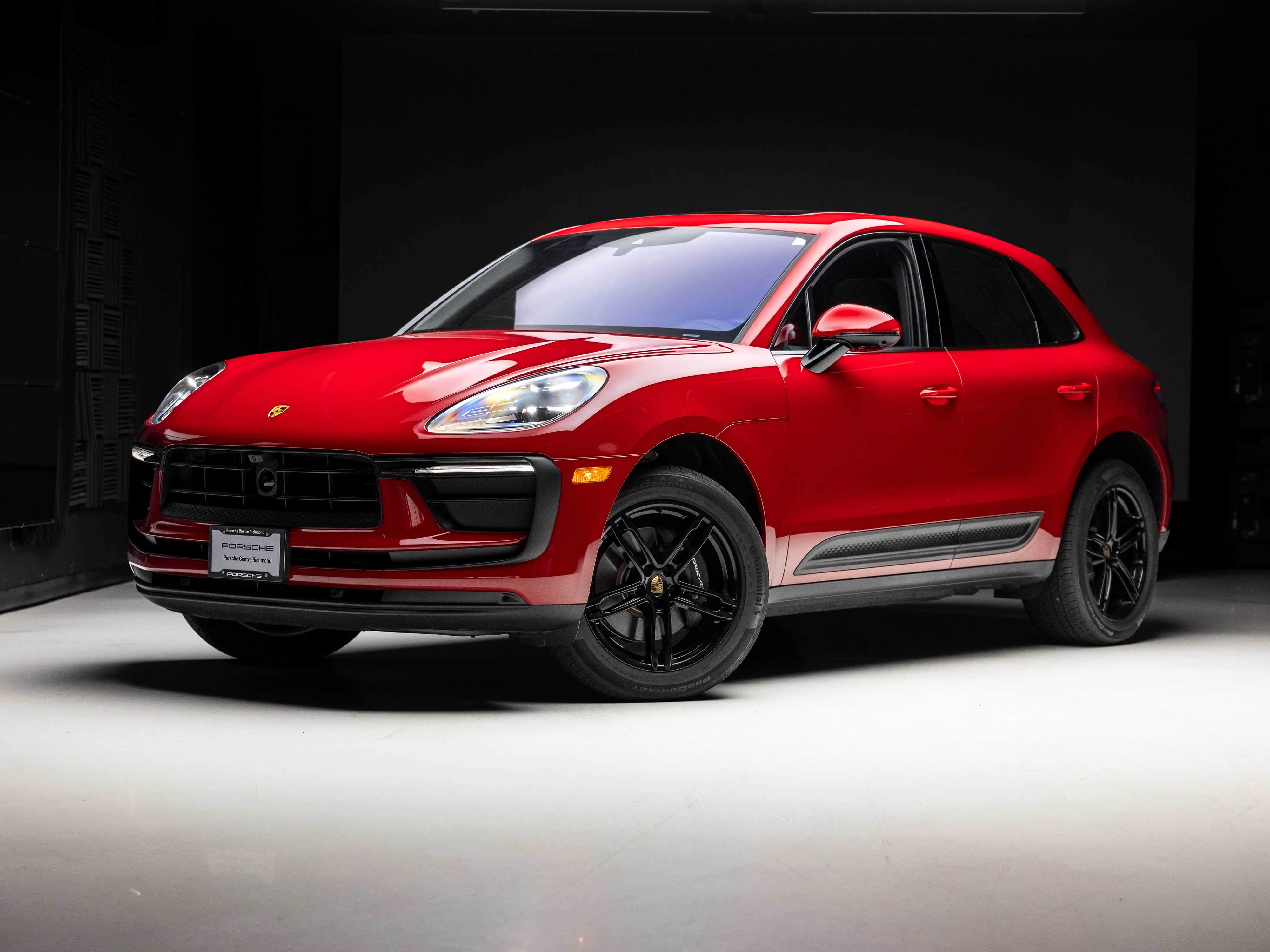 Carmine Red 2022 Porsche Macan SUV / Crossover All-Wheel Drive Automatic
